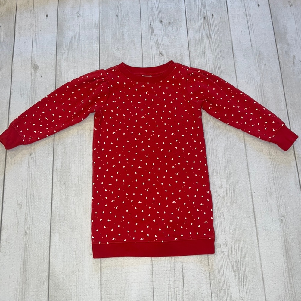 GAP Heart Dress, Size 5T ❤️❤️❤️